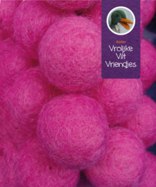 Wolbal hard roze