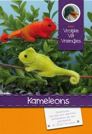 Patroonblad Kameleon en Scharrelaars