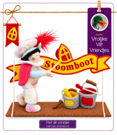 Piet de schilder met logo