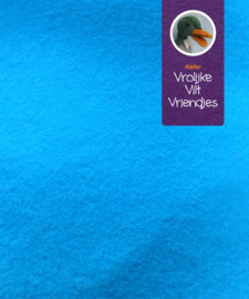 Turquoise  wolvilt