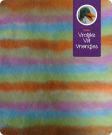 Handgeverfd wolvilt streep 5