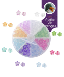 Ster kralen in sorteerdoos