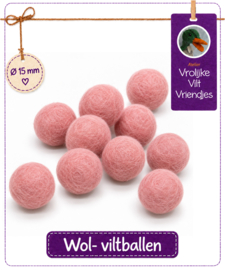 Wolbal roze