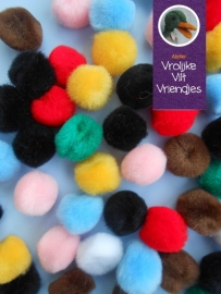 Pompons 10mm mix