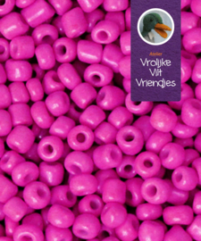 Rocailles magenta paars ca 3 mm