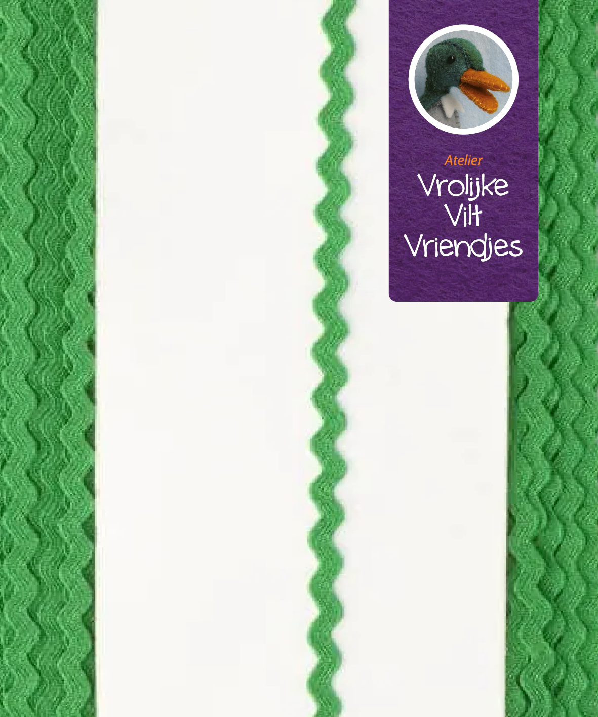 Kaart zigzaglint groen 20 meter