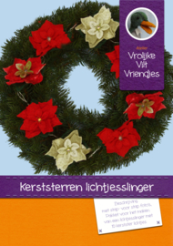 Kerststerren lichtjesslinger incl. lampjes