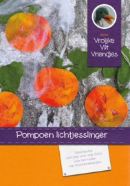 Pompoen lichtjesslinger excl. lampjes