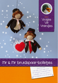 Mr en Mr bruidspaar