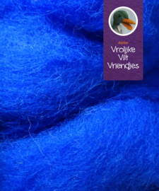 Prikwol  blauw