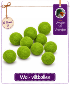Wolbal lichtgroen