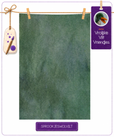 Handgeverfd groen