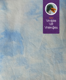 Sprookjesvilt  blauw - wit