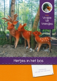 Hertjes in het bos