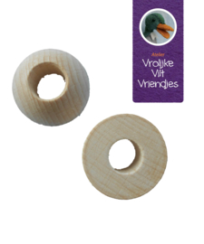 Houten voeten  2 stuks