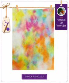 Handgeverfd bloemen