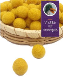 Wolbal zonnegeel