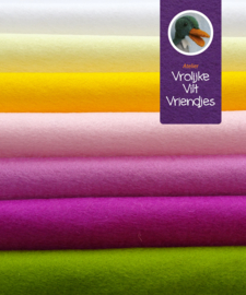 Wolvilt Bloemen lente