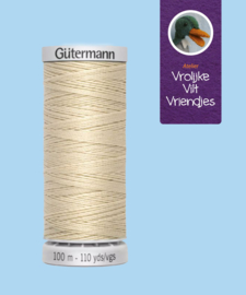 Güterman afbind- ogendraad ecru -beige