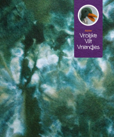 Sprookjes vetplant groen- wit