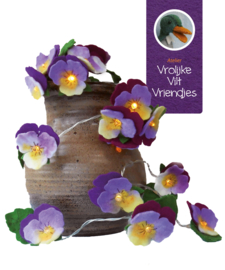 Viooltjes lichtjesslinger 