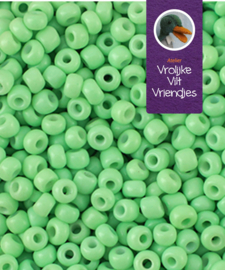 Rocailles licht groen