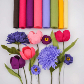 Viltbloemen materialen Zomerbox