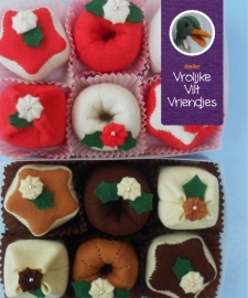 Patroonboekje Petit fours Kerst