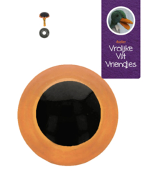 Veiligheidsogen 6mm oranjegeel