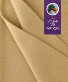Poppentricot  lichtbruin/beige