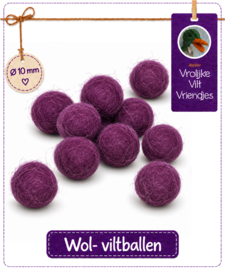 Wolbal paars