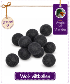 Wolbal zwart