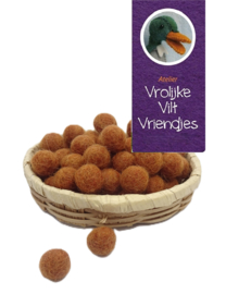Wolbal bruin 10 mm