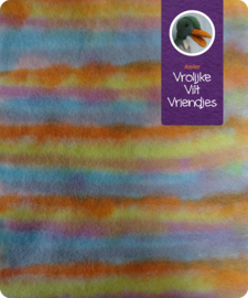 Handgeverfd wolvilt streep 3