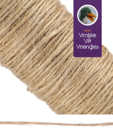 Jute touw 2 mm