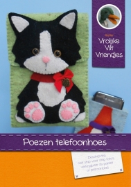 Patroon Poezen telefoonhoes
