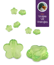 Bloem kralen in sorteerdoos