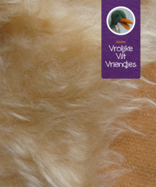 Mohairstof lang blond