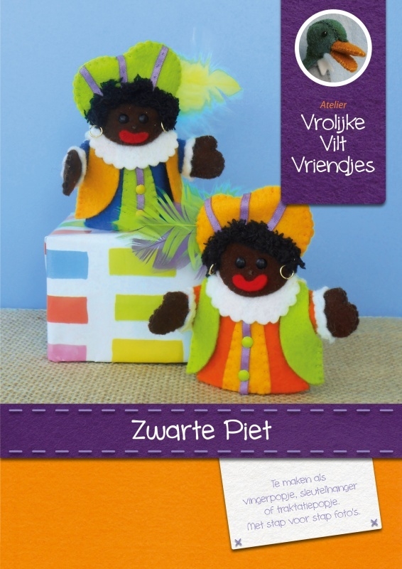 Zwarte Pietjes vingerpopjes