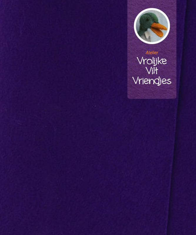 Violet donker wolvilt