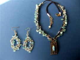 198A and 198 B Apatite necklace