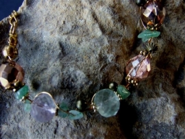 A118 Fluorite  and Aventurijn