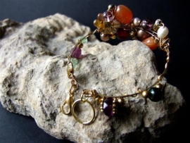 A42 Cornaline and Pearls
