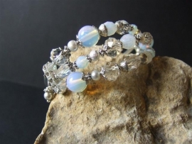 A113 Opalite and cristals