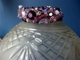 A242 Prachtige armband met Amethyst