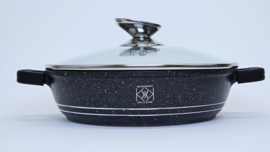 Kookkunst Holland Lage Braadpan 24cm (Siliconen handgreep)