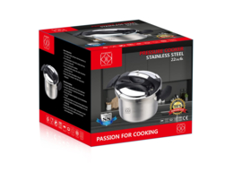 Kookkunst Holland Snelkookpan 22cm/6 liter