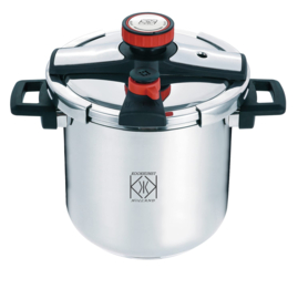 Kookkunst Holland Snelkookpan 24cm/10 liter (2 Drukniveaus)