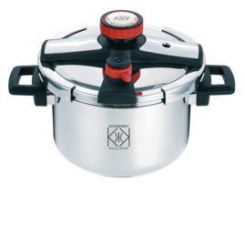 Kookkunst Holland Snelkookpan 22cm/6 liter (2 Drukniveaus)