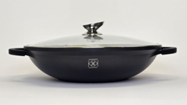 KOOKKUNST HOLLAND Wadjan Wokpan 36 CM (Siliconen handgreep)